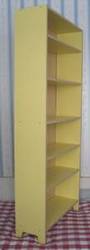 Ikea Yellow and Birch Veneer Bookcase-£25