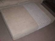 Large 4 Seater Sofa   Footstool-Dfs-Less Then 2yrs Old