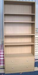 Argos Oak Bookcase/Bookshelf with 2 Drawers Underneath-£35
