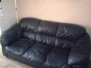 3 2 seater leather sofas