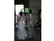 Stunning 2piece Designer wedding dress & 3 Bridesmaids....