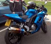 2007 Suzuki SV650S Motorcycle Blue